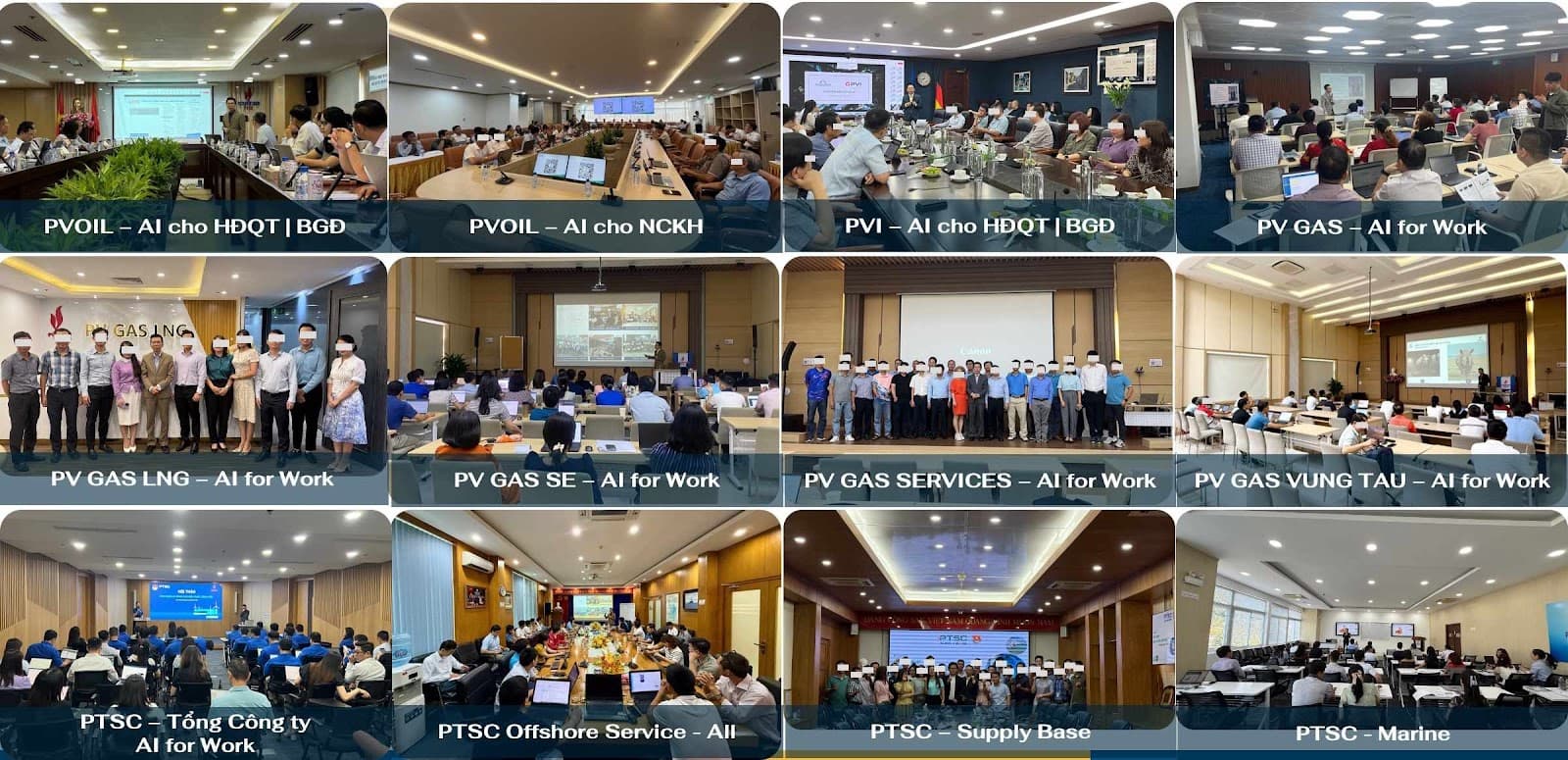 Hình ảnh khách hàng đã triển khai AI 5